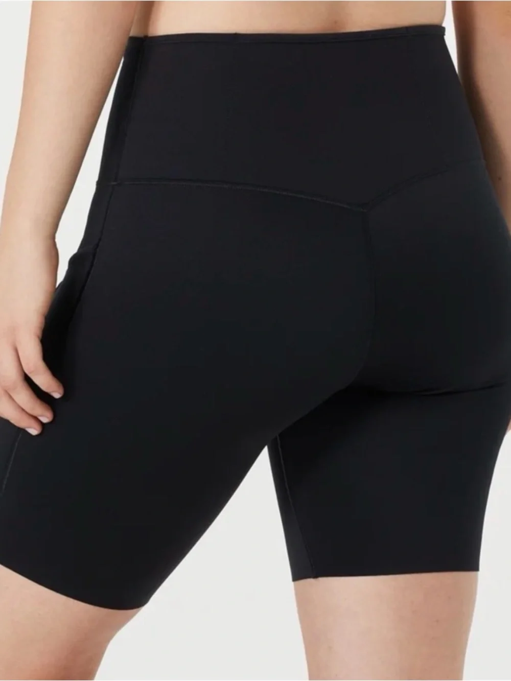 Nike Women's Black High-Waist Bike Shorts